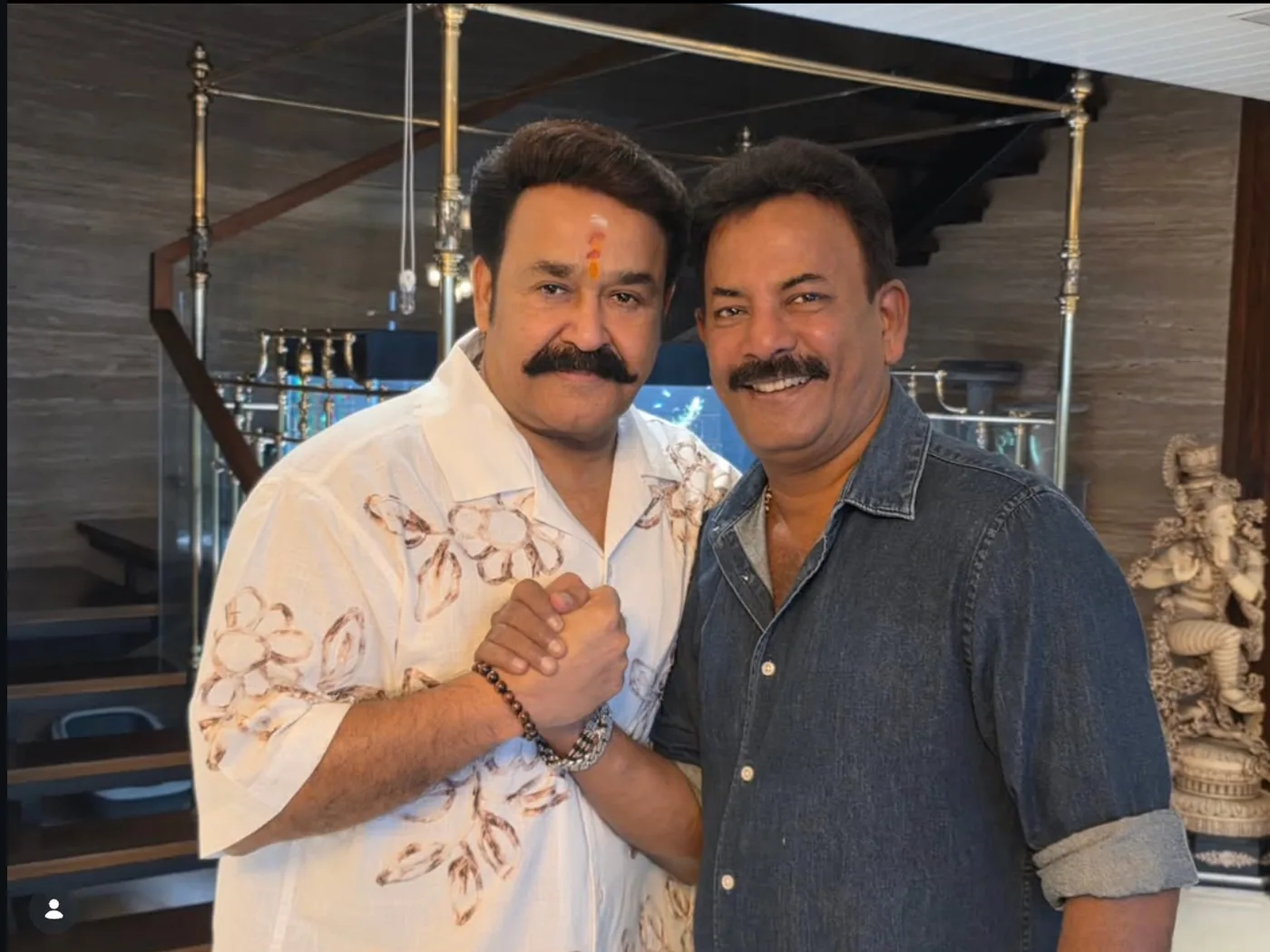 Major Ravi with Mohanlal